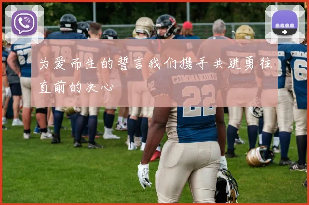 为爱而生的誓言我们携手共进勇往直前的决心